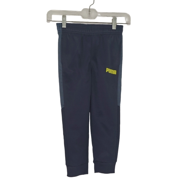 Puma Boy Blue Joggers Pants Size 5 - Picture 1 of 9